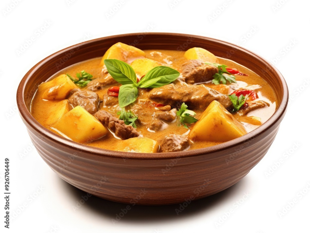 Delicious beef stew with potatoes and herbs, served in a rustic bowl, perfect for showcasing hearty homemade meals. Delicious beef stew with potatoes and herbs, served in a rustic bowl, perfect for showcasing hearty homemade meals.