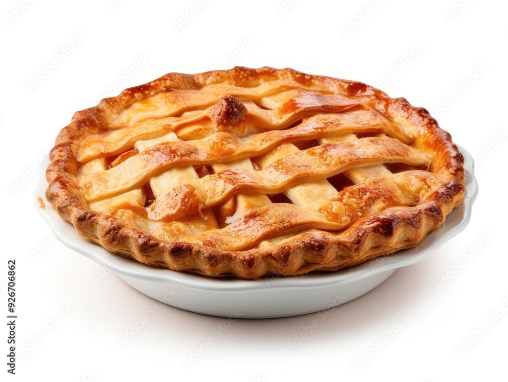 Delicious apple pie with a golden crust, perfect for dessert or a festive gathering. Delicious apple pie with a golden crust, perfect for dessert or a festive gathering.