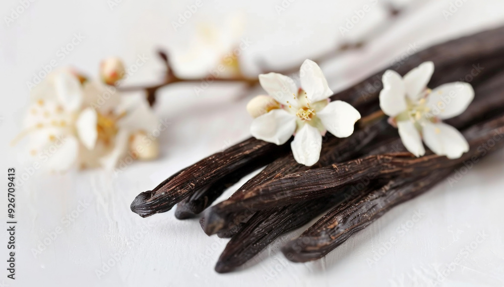 Vanilla Sticks with Delicate Flower
Vanilla Sticks with Delicate Flower