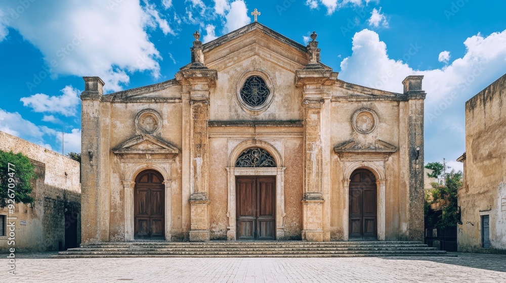 Fototapeta premium Aracoeli, San Marco d'Alunzio, Sicily