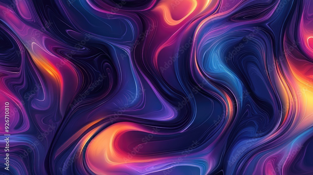 A seamless abstract design with smooth, intersecting lines in a vibrant, fluid pattern. A seamless abstract design with smooth, intersecting lines in a vibrant, fluid pattern.