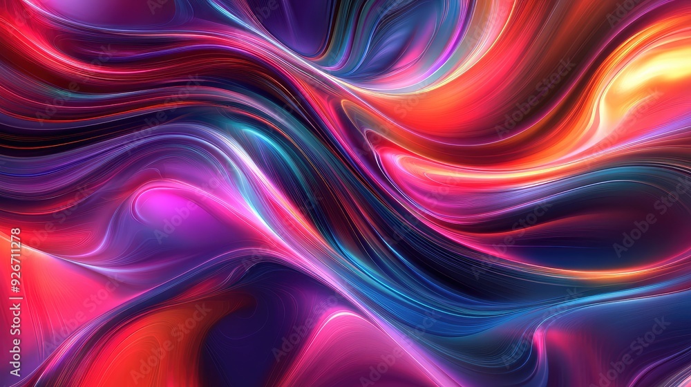 A vibrant abstract background featuring fluid, intersecting lines in a flowing, colorful pattern. A vibrant abstract background featuring fluid, intersecting lines in a flowing, colorful pattern.