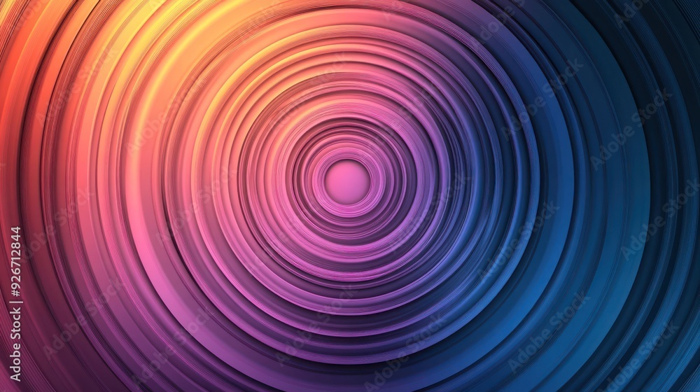 Abstract Circular Pattern with Vibrant Colors Abstract Circular Pattern with Vibrant Colors