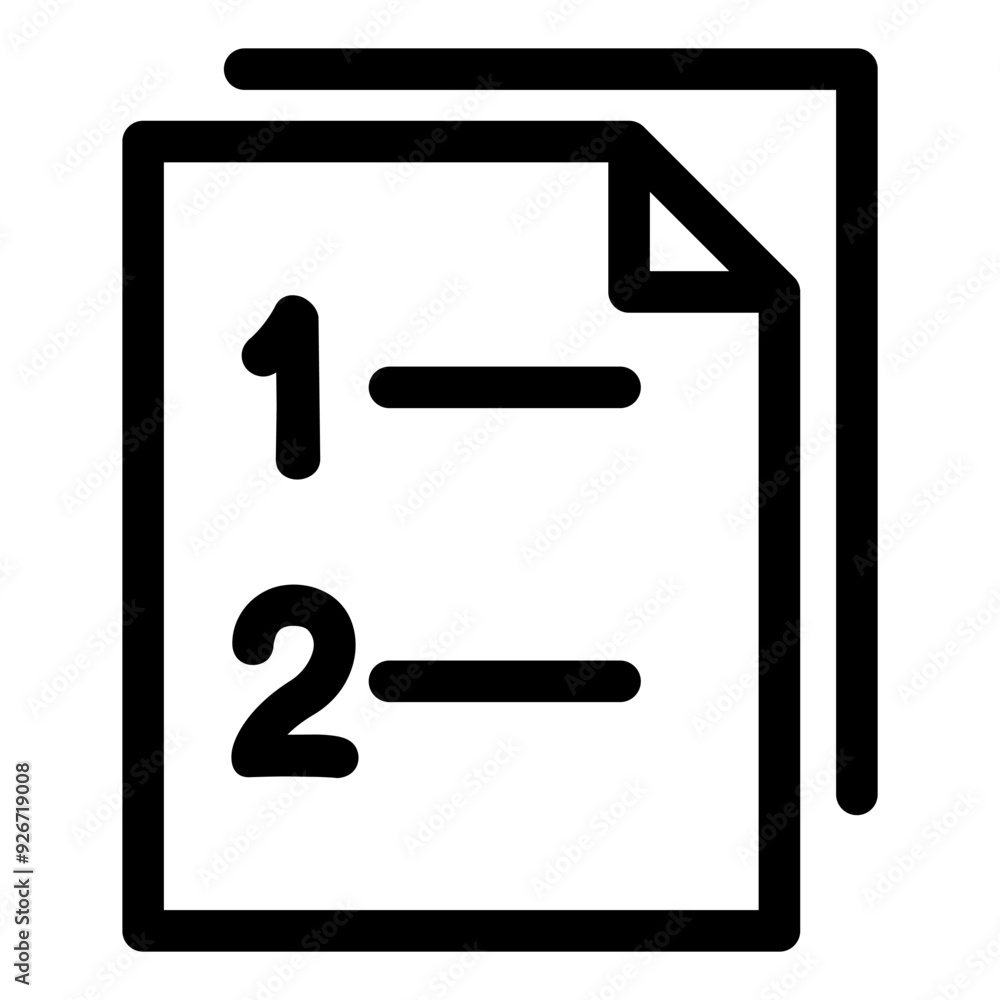 Schedule icon in thin line style vector illustration graphic design Schedule icon in thin line style vector illustration graphic design