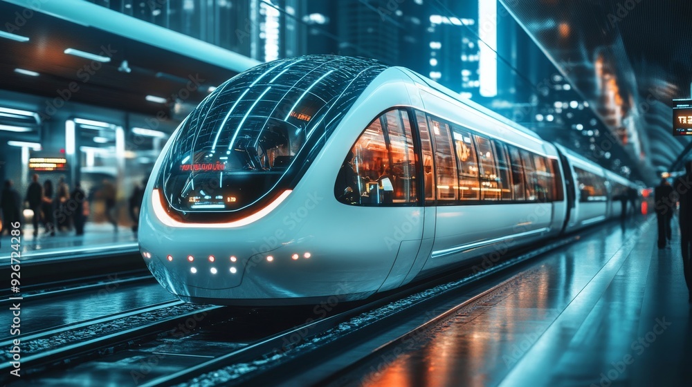AI-Powered Smart Transportation Hubs: Transport hubs where AI manages schedules, routes, and passenger flow. AI-Powered Smart Transportation Hubs: Transport hubs where AI manages schedules, routes, and passenger flow.