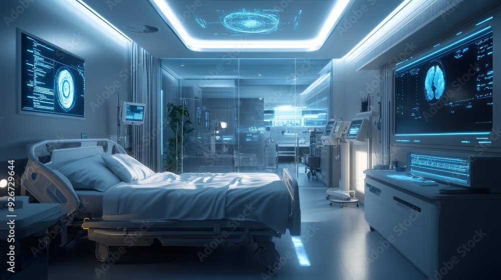 Smart Hospitals with AI-Enhanced Diagnostic Tools: Hospitals using AI to improve the accuracy and speed of medical diagnoses. Smart Hospitals with AI-Enhanced Diagnostic Tools: Hospitals using AI to improve the accuracy and speed of medical diagnoses.