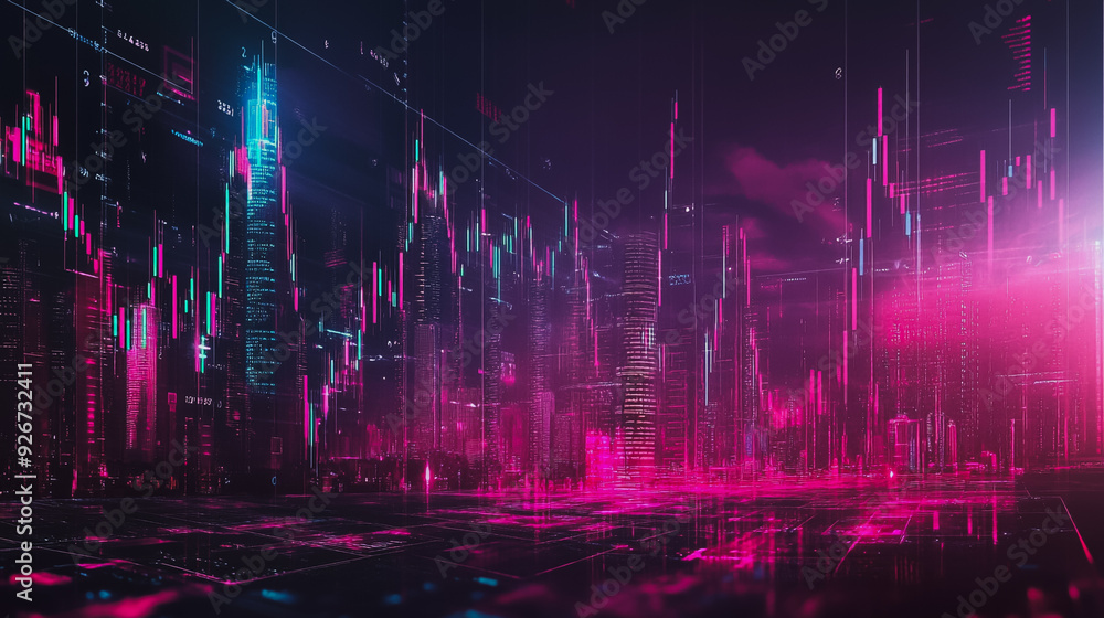 Abstract with pastel colorful charts and graphs with statistics to analyze business potential and forecast future development of companies growth. Abstract with pastel colorful charts and graphs with statistics to analyze business potential and forecast future development of companies growth.