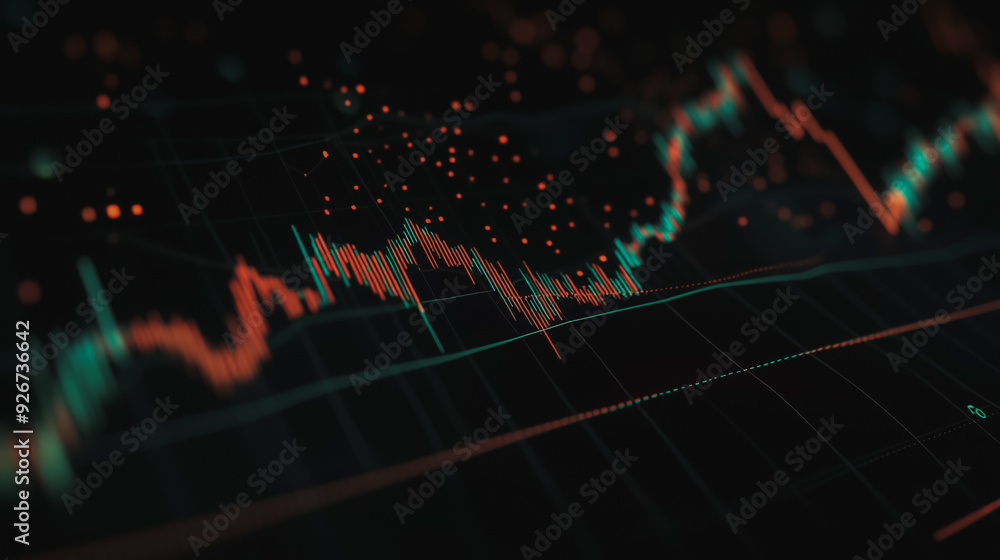 Abstract with pastel colorful charts and graphs with statistics to analyze business potential and forecast future development of companies growth. Abstract with pastel colorful charts and graphs with statistics to analyze business potential and forecast future development of companies growth.
