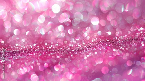 Pink Glitter Background