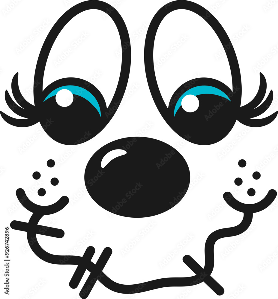 Scarecrow Face Illustration