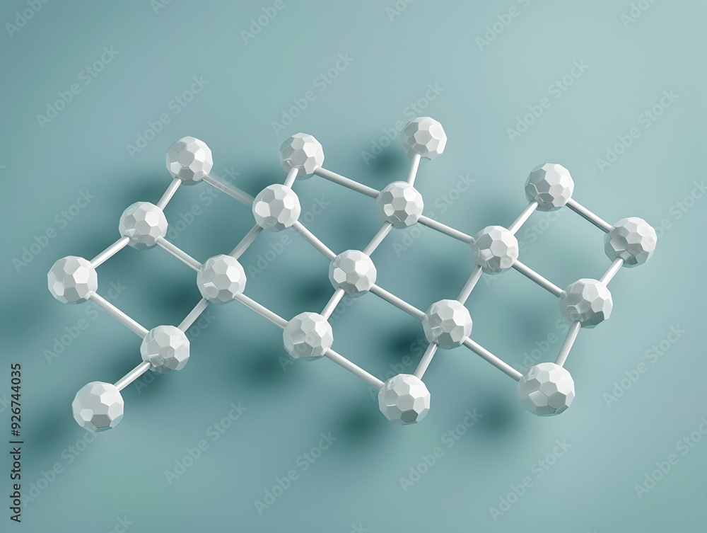 Abstract Structure Background of Molecule Or Atom, molecular structure, structural chemical formula with atoms Abstract Structure Background of Molecule Or Atom, molecular structure, structural chemical formula with atoms