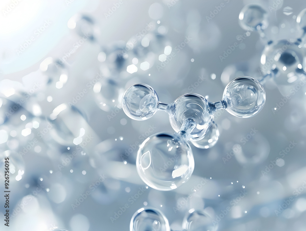 Abstract Structure Background of Molecule Or Atom, molecular structure, structural chemical formula with atoms Abstract Structure Background of Molecule Or Atom, molecular structure, structural chemical formula with atoms