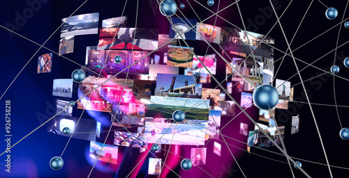 streaming data picture vide...