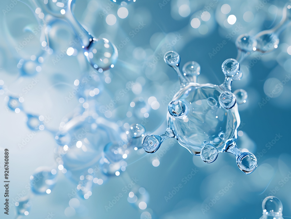 Abstract Structure Background of Molecule Or Atom, molecular structure, structural chemical formula with atoms Abstract Structure Background of Molecule Or Atom, molecular structure, structural chemical formula with atoms