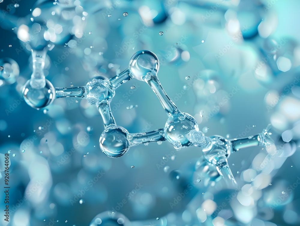 Abstract Structure Background of Molecule Or Atom, molecular structure, structural chemical formula with atoms Abstract Structure Background of Molecule Or Atom, molecular structure, structural chemical formula with atoms