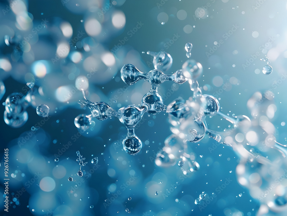 Abstract Structure Background of Molecule Or Atom, molecular structure, structural chemical formula with atoms Abstract Structure Background of Molecule Or Atom, molecular structure, structural chemical formula with atoms