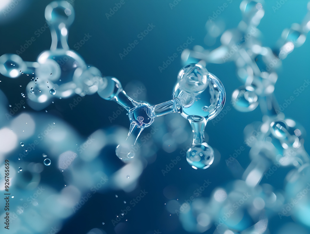 Abstract Structure Background of Molecule Or Atom, molecular structure, structural chemical formula with atoms Abstract Structure Background of Molecule Or Atom, molecular structure, structural chemical formula with atoms