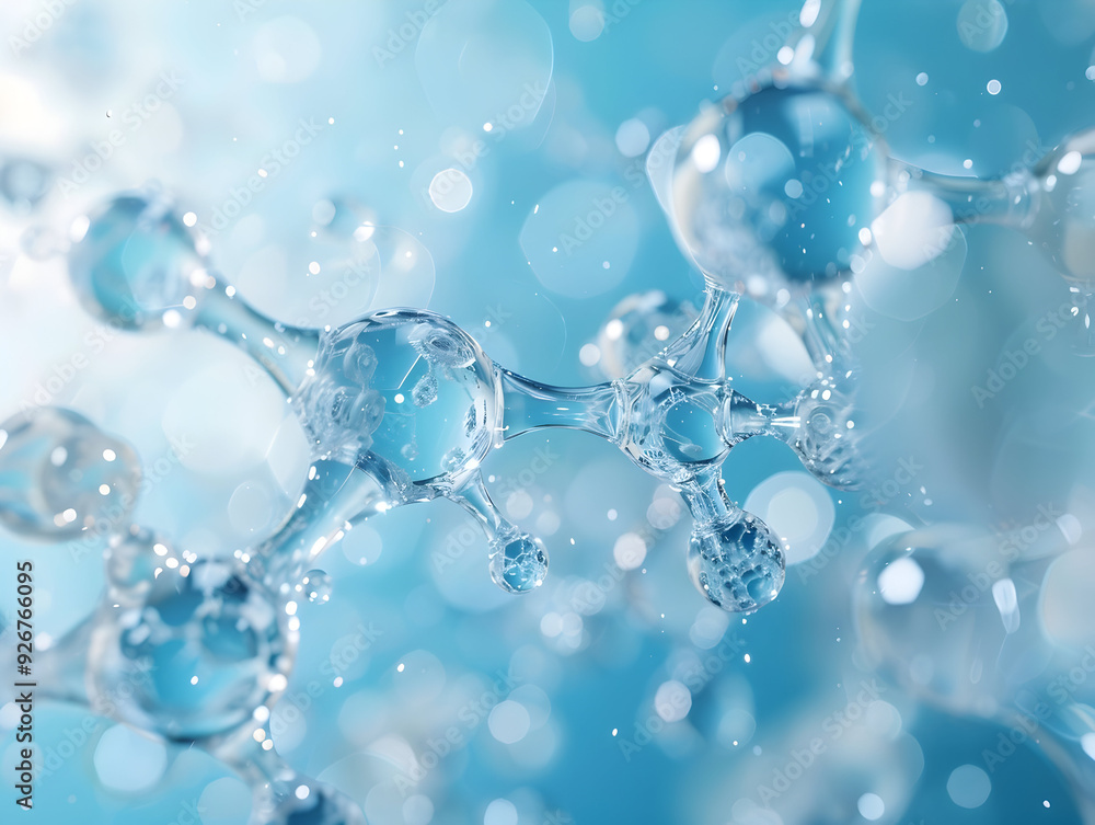 Abstract Structure Background of Molecule Or Atom, molecular structure, structural chemical formula with atoms Abstract Structure Background of Molecule Or Atom, molecular structure, structural chemical formula with atoms