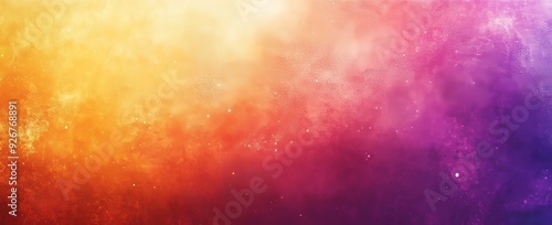 Abstract Space Background with Vibrant Colors and Glowing Stars