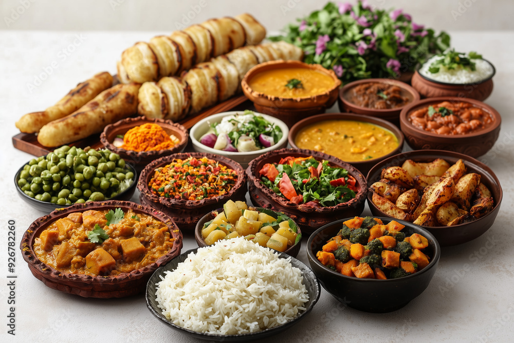 Aromatic Indian Feast: Delicious Curries, Rice & More Aromatic Indian Feast: Delicious Curries, Rice & More