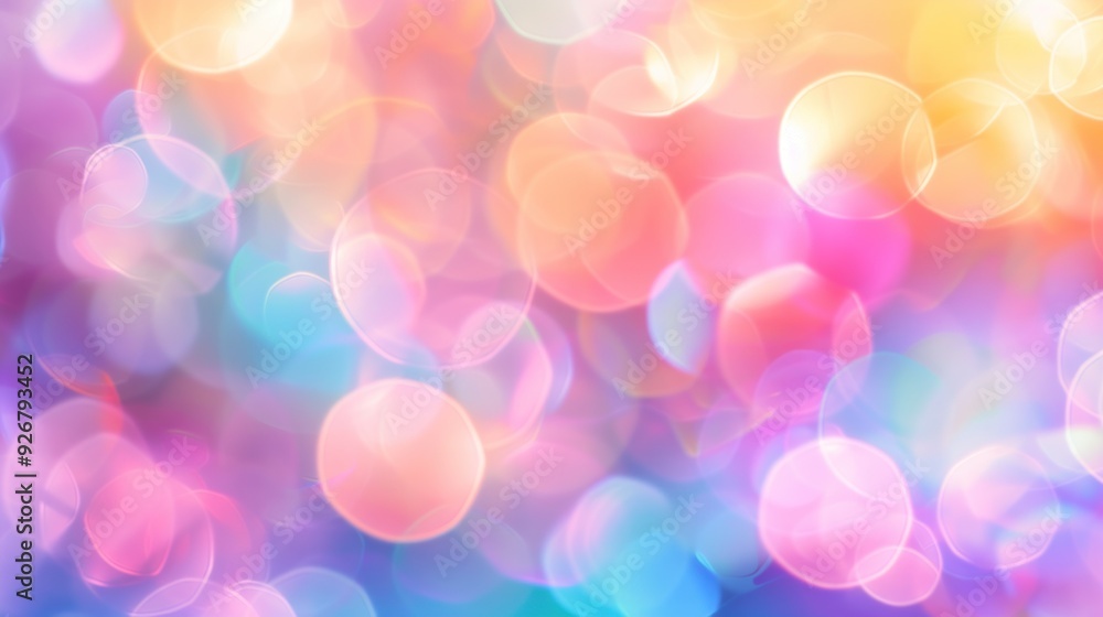 Abstract Colorful Bokeh Background Abstract Colorful Bokeh Background