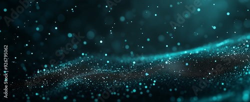 Abstract Teal and Black Texture photo