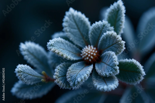 Wallpaper Mural Dark background flowers winter Torontodigital.ca