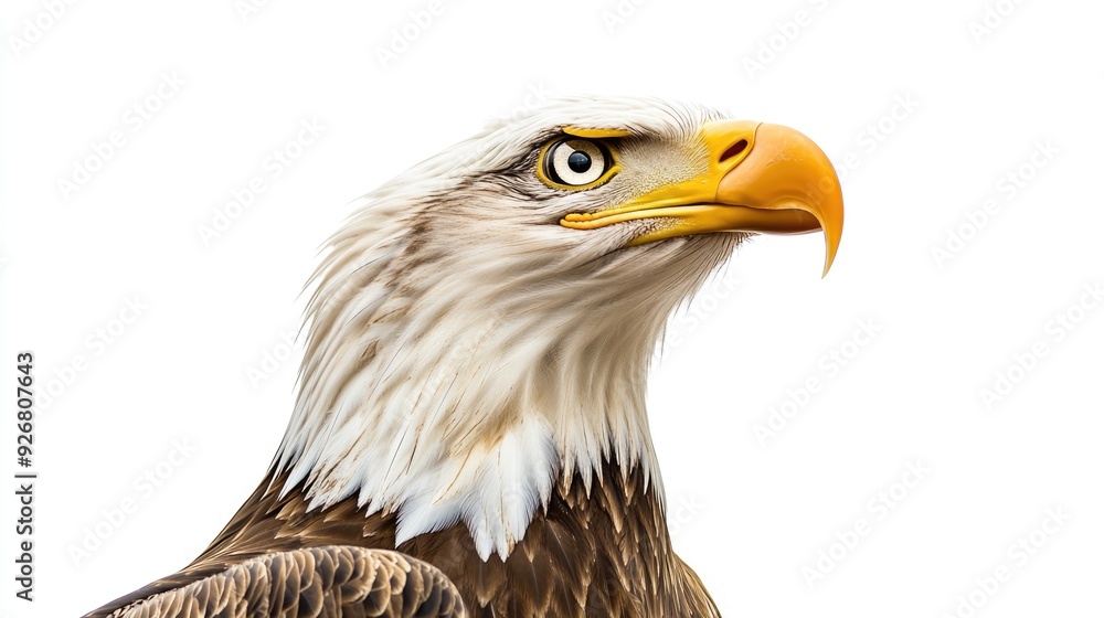 Obraz premium Majestic Bald Eagle Portrait