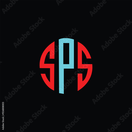 Free Download SPS Letter Initial Logo Design Template Vector Illustration - GFXLoad