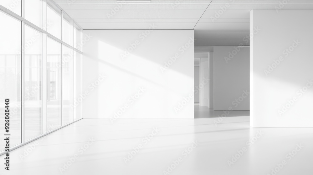 Fototapeta premium Modern Office Space