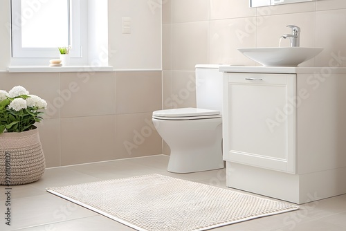 modern bathroom with tiles