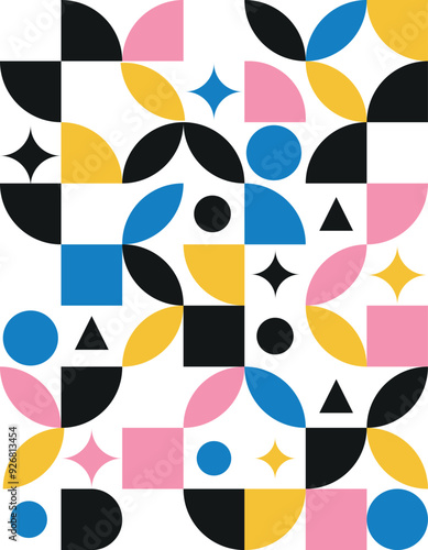 Geometric shapes, graphics, background
