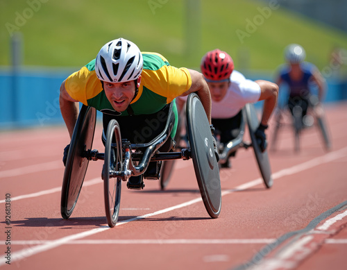 Summer Wheelchair racing