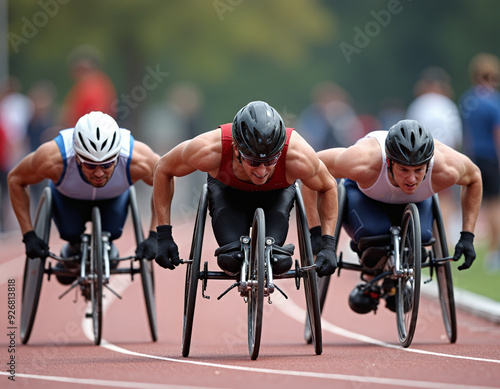 Summer Wheelchair racing
