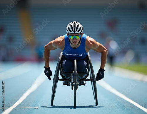 Summer Wheelchair racing photo