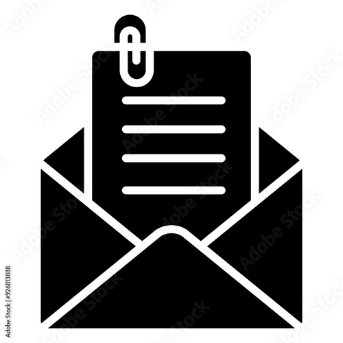 Mail Attachment Icon