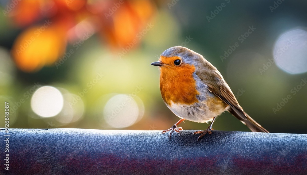 Rouge-gorge en Automne