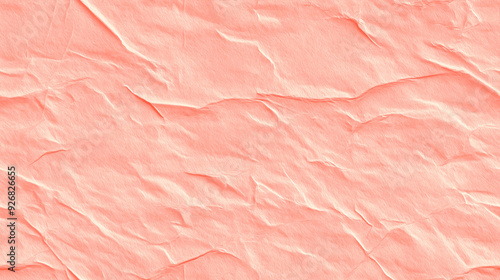 Wallpaper Mural a seamless texture of slightly textured colored paper in coral pink color Torontodigital.ca