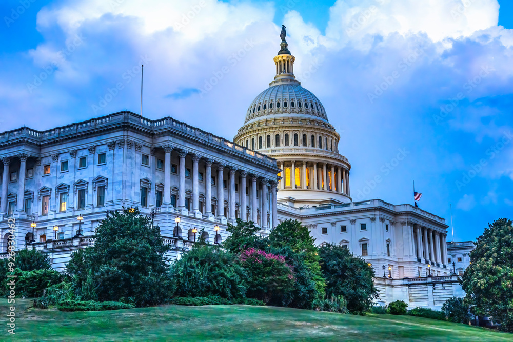 Obraz premium US Capitol West Side Washington DC