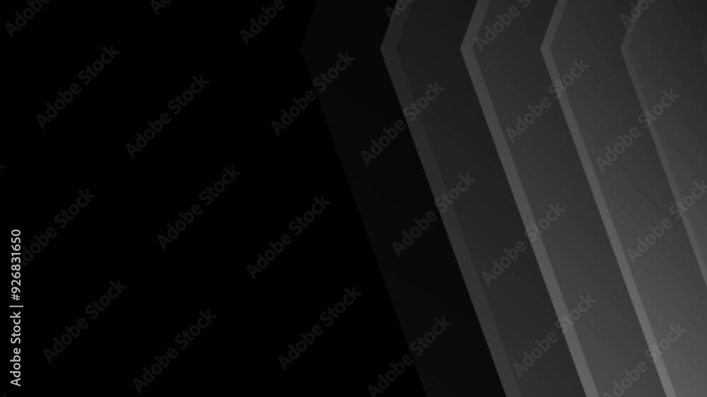 4k Elegant black gradient background with an abstract feel. 3D diagonal stripes stripe. geometric movement seamless cycle. Luxury backdrop. 4k Elegant black gradient background with an abstract feel. 3D diagonal stripes stripe. geometric movement seamless cycle. Luxury backdrop.