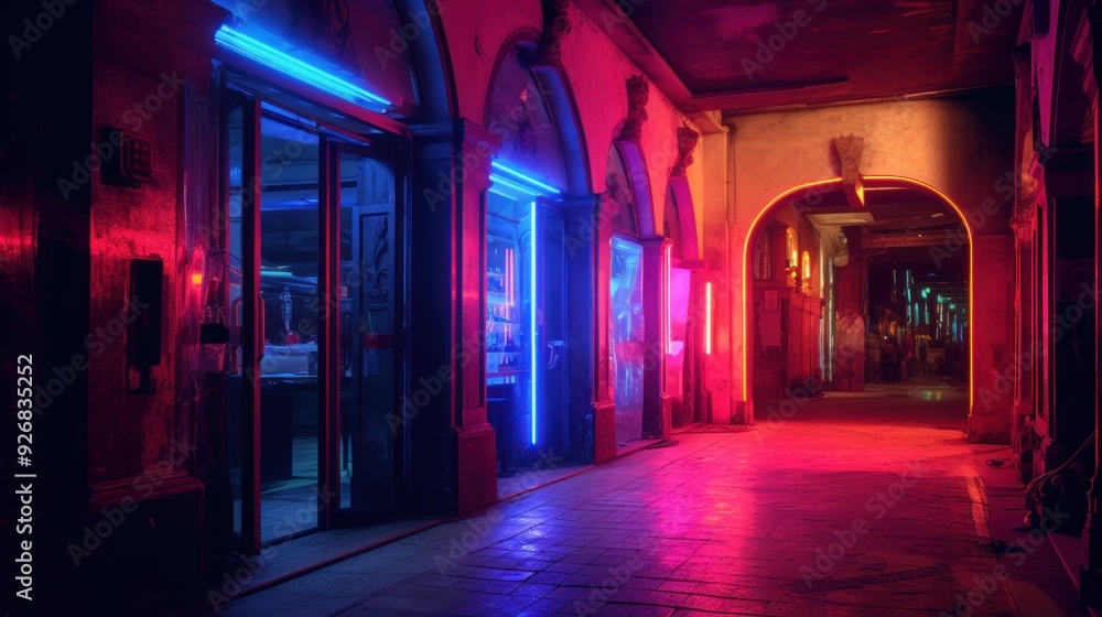 Neon Night Alley Neon Night Alley
