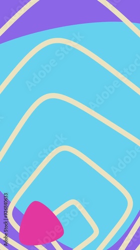 Square Colorful Background 