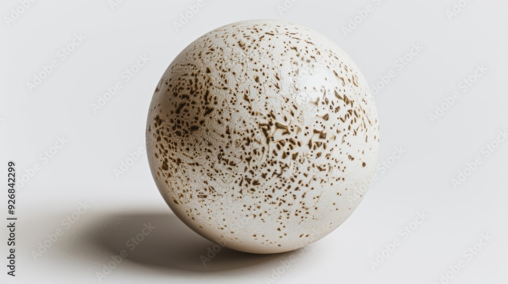 Shadow of a ceramic sphere with an abstract design on a white surface Shadow of a ceramic sphere with an abstract design on a white surface