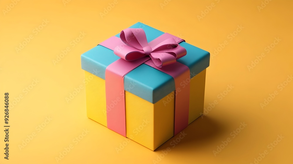Vibrant and Elegant Gift Box with Shimmering Ribbon for Premium Vibrant and Elegant Gift Box with Shimmering Ribbon for Premium