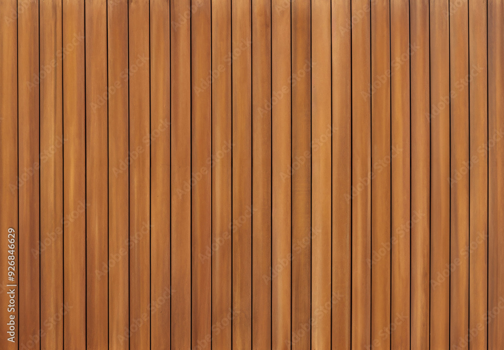 Naklejka premium Wooden panel background with vertical stripes