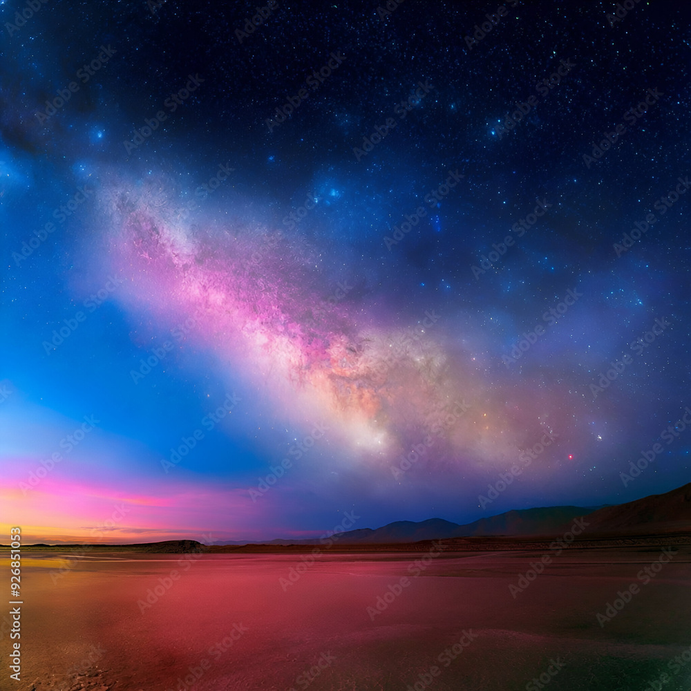 Fototapeta premium space image landscape beauty