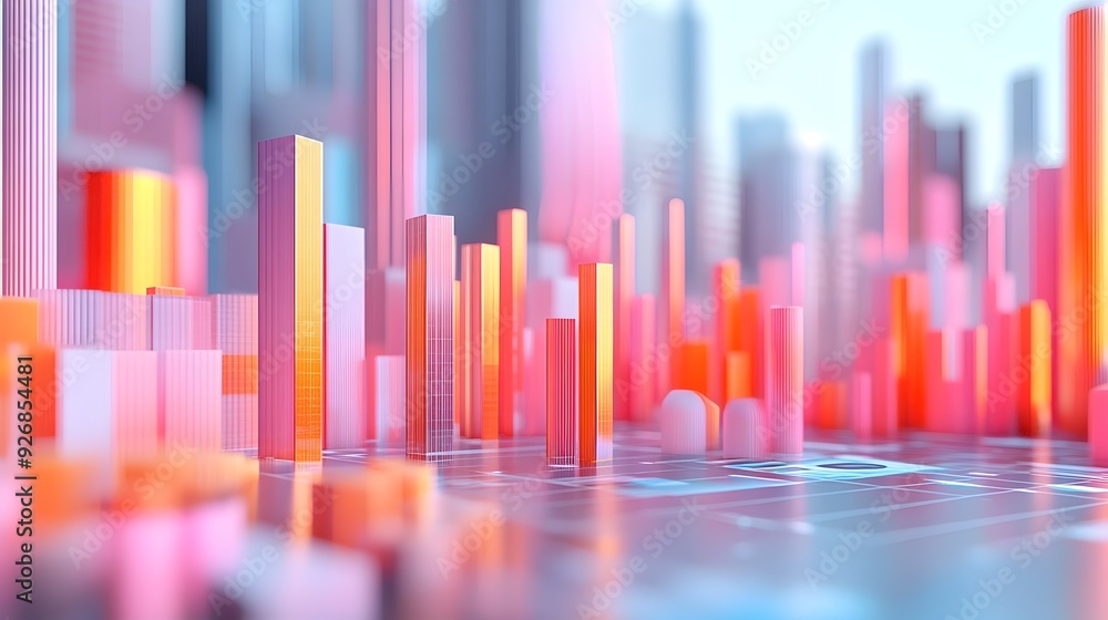 Insightful 3D Rendered Data Visualization for Business Strategy and Analytics Insightful 3D Rendered Data Visualization for Business Strategy and Analytics