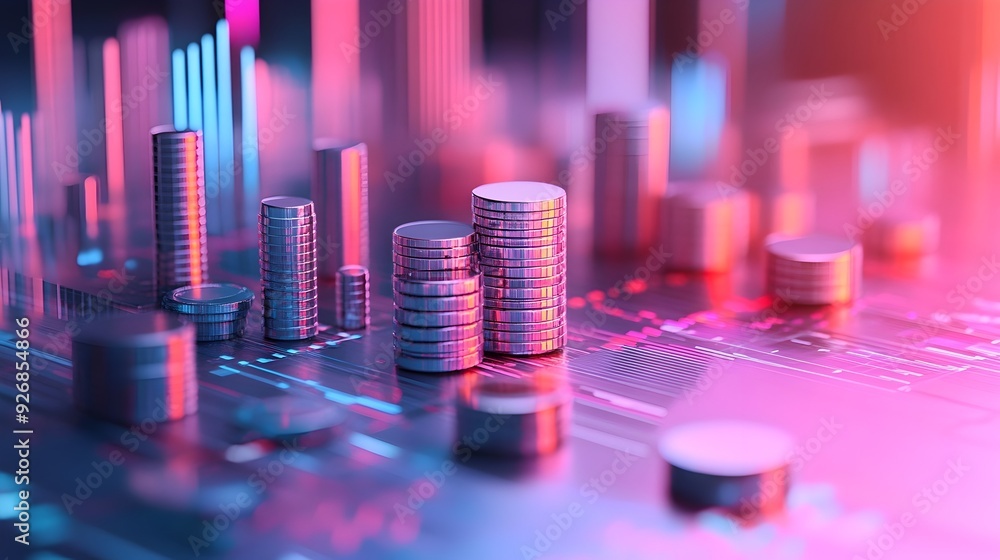 Visualized Financial Income Data Insights for Corporate Presentations Visualized Financial Income Data Insights for Corporate Presentations