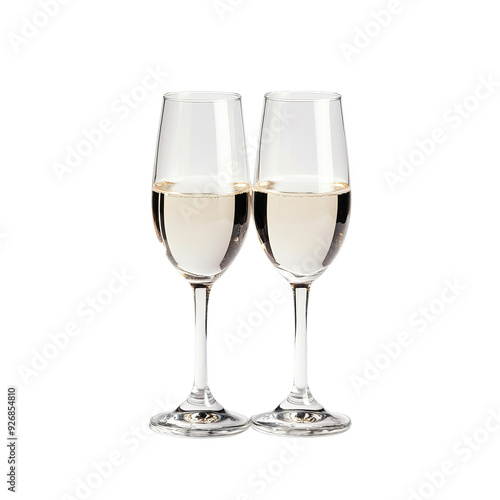 Two Champagne Flutes