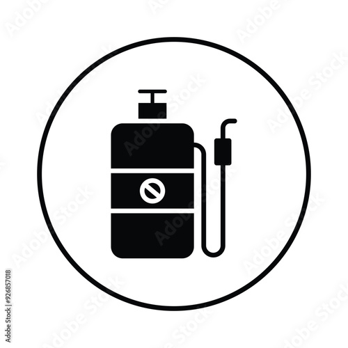 Set of Pesticide icon collection. Pesticide symbol. Vector illustration.